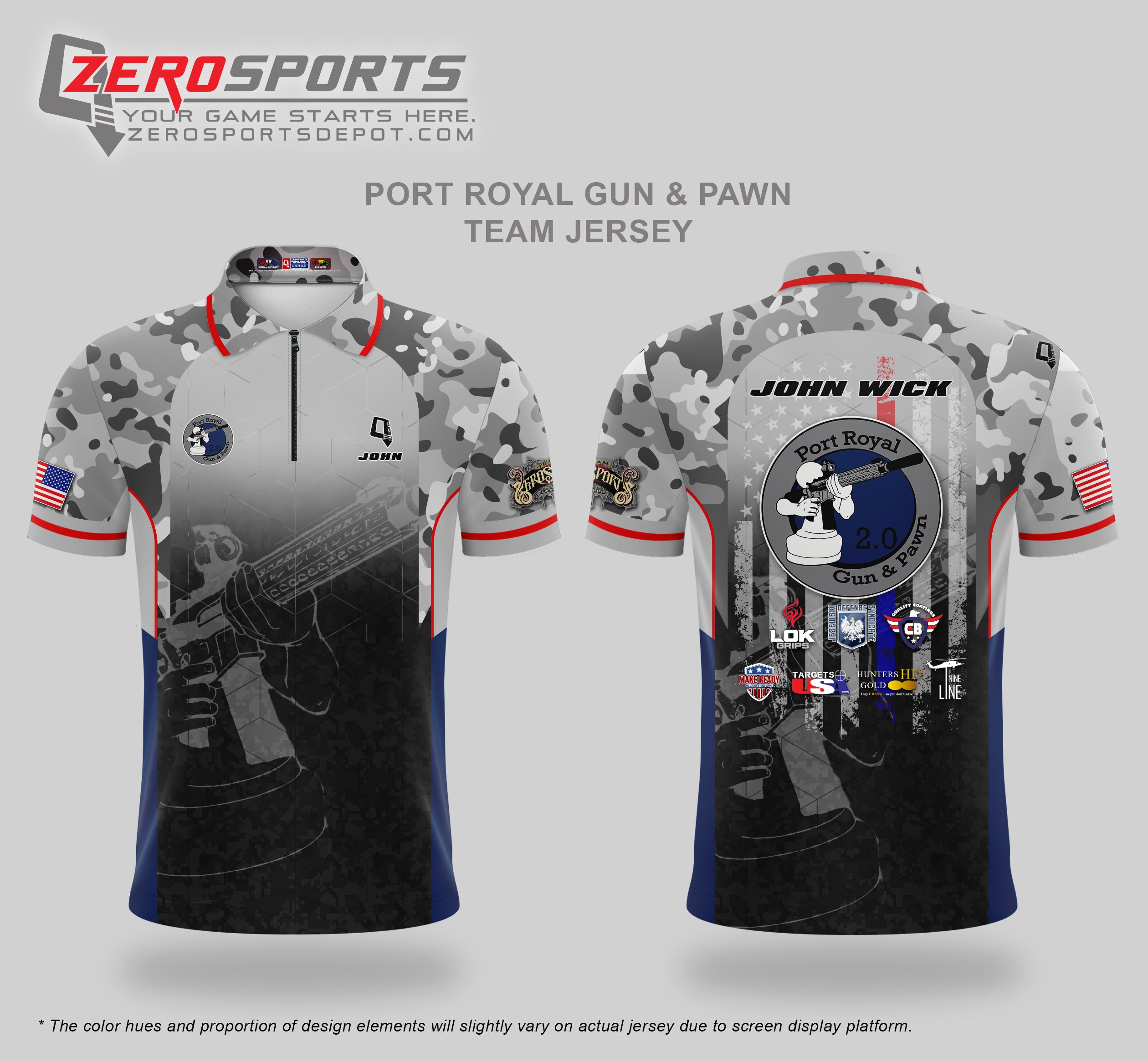 Port Royal Gun & Pawn Team Jersey