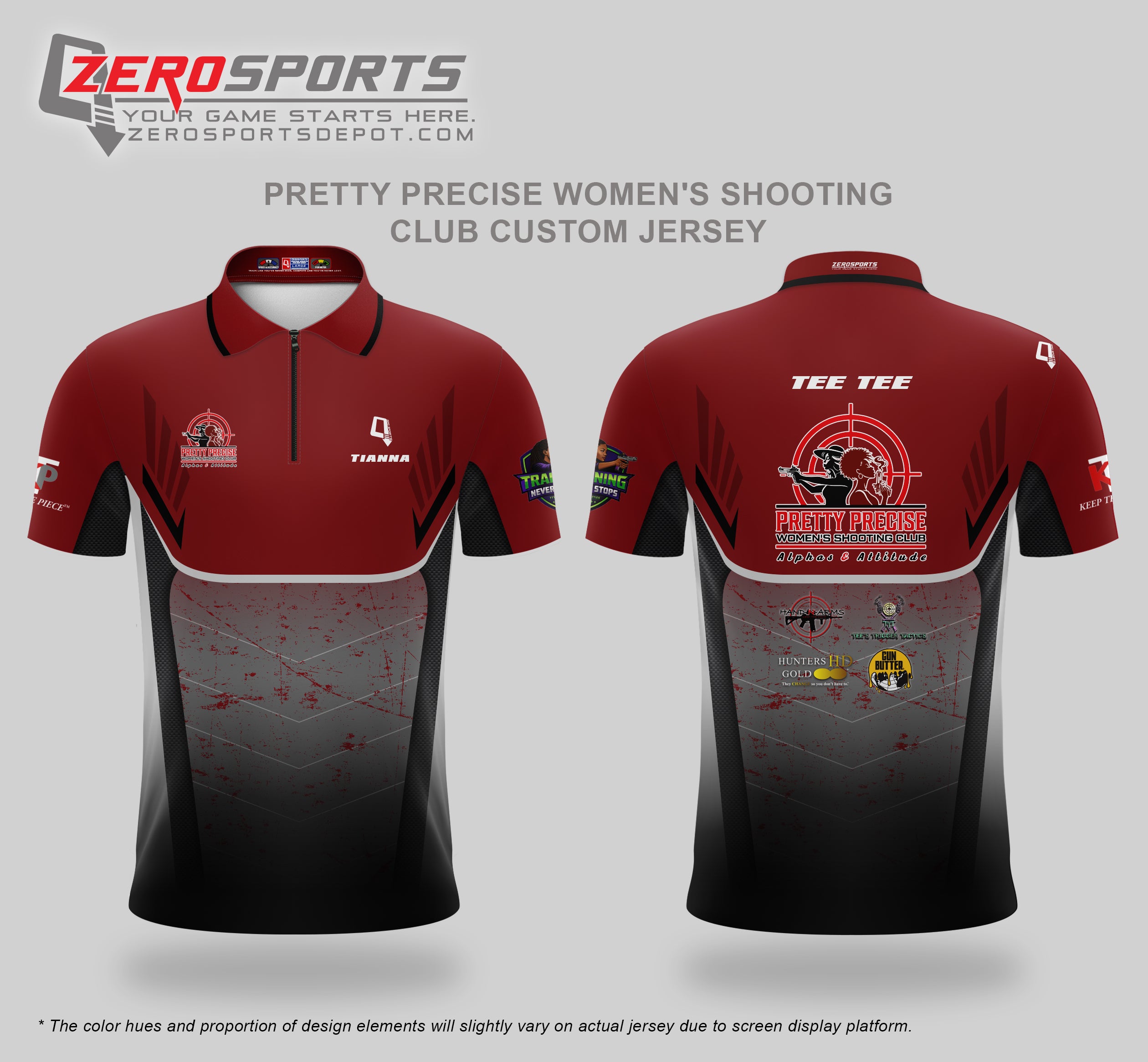 Pretty Precise Women's Shooting Club Jersey