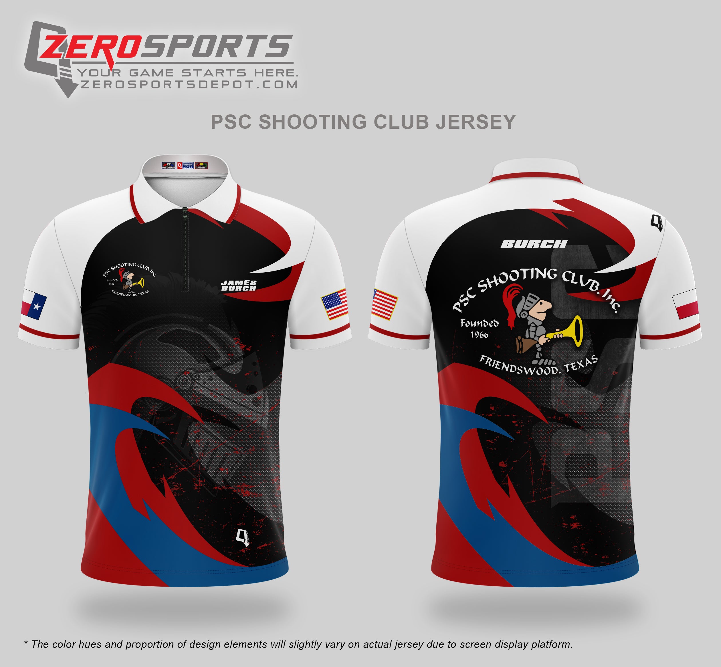 2024 PSC Shooting Club Custom Jersey