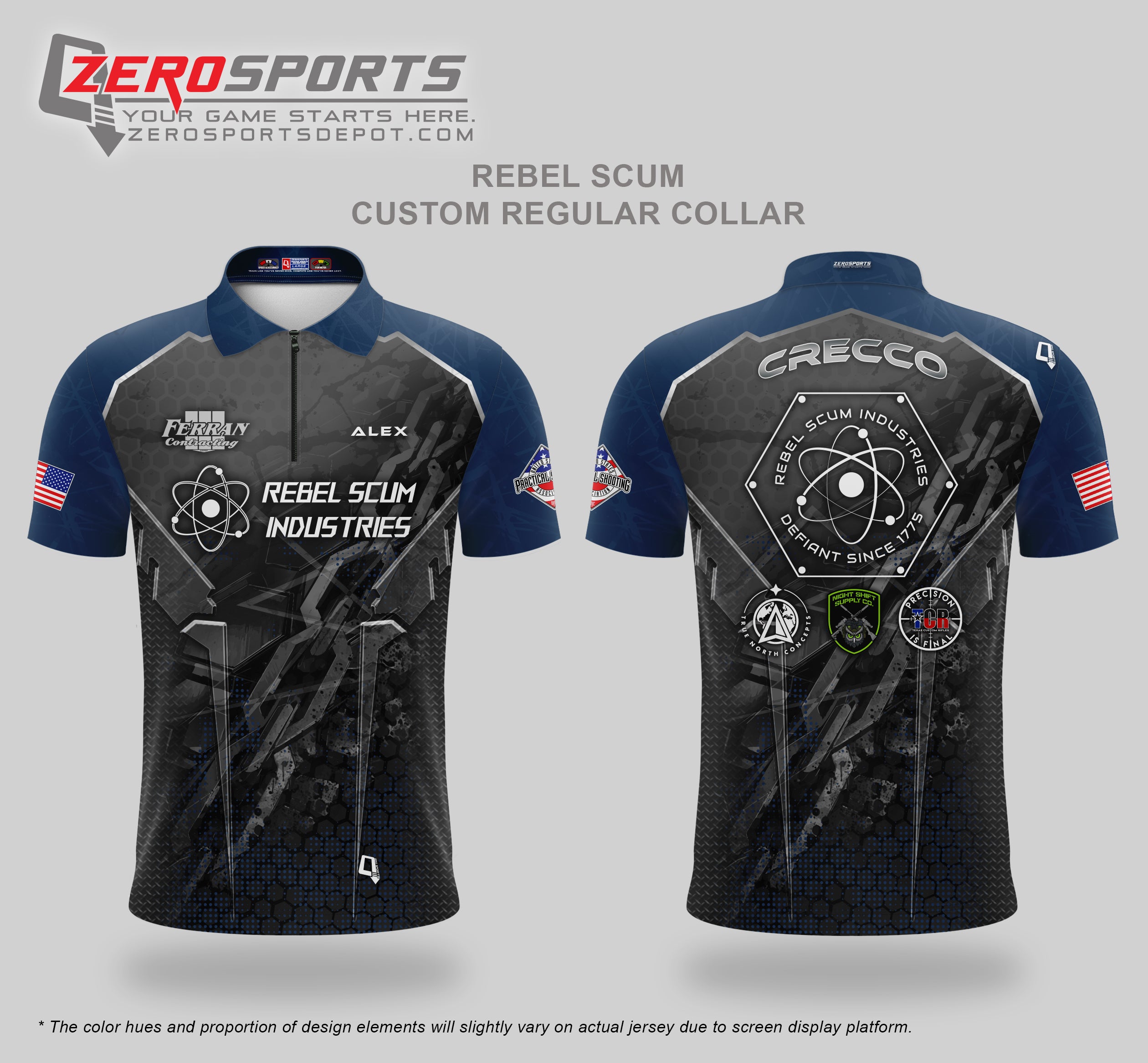 Rebel Scum Industries Custom Jersey