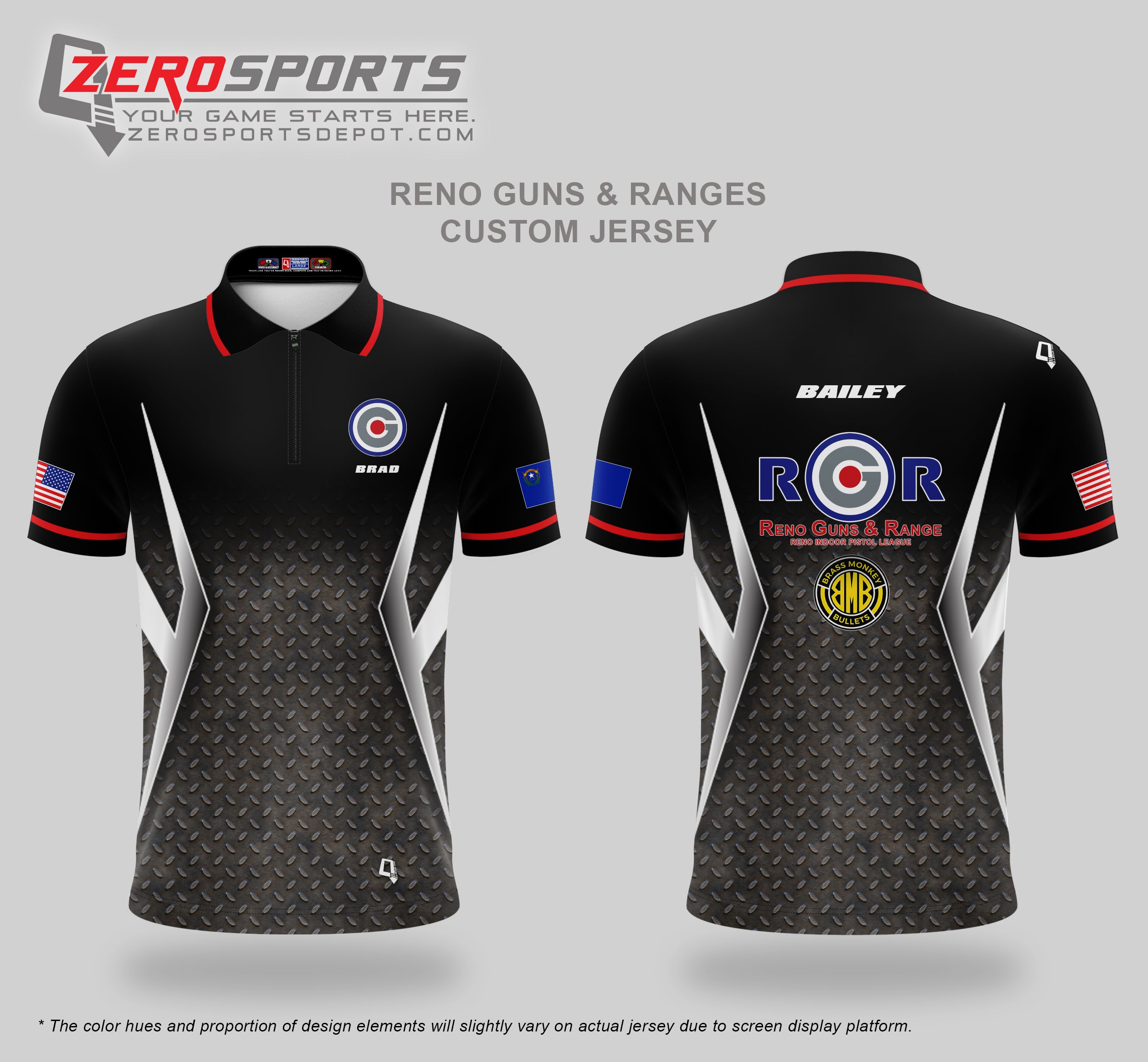 Reno Guns & Range Custom Jerseys Project Bundle