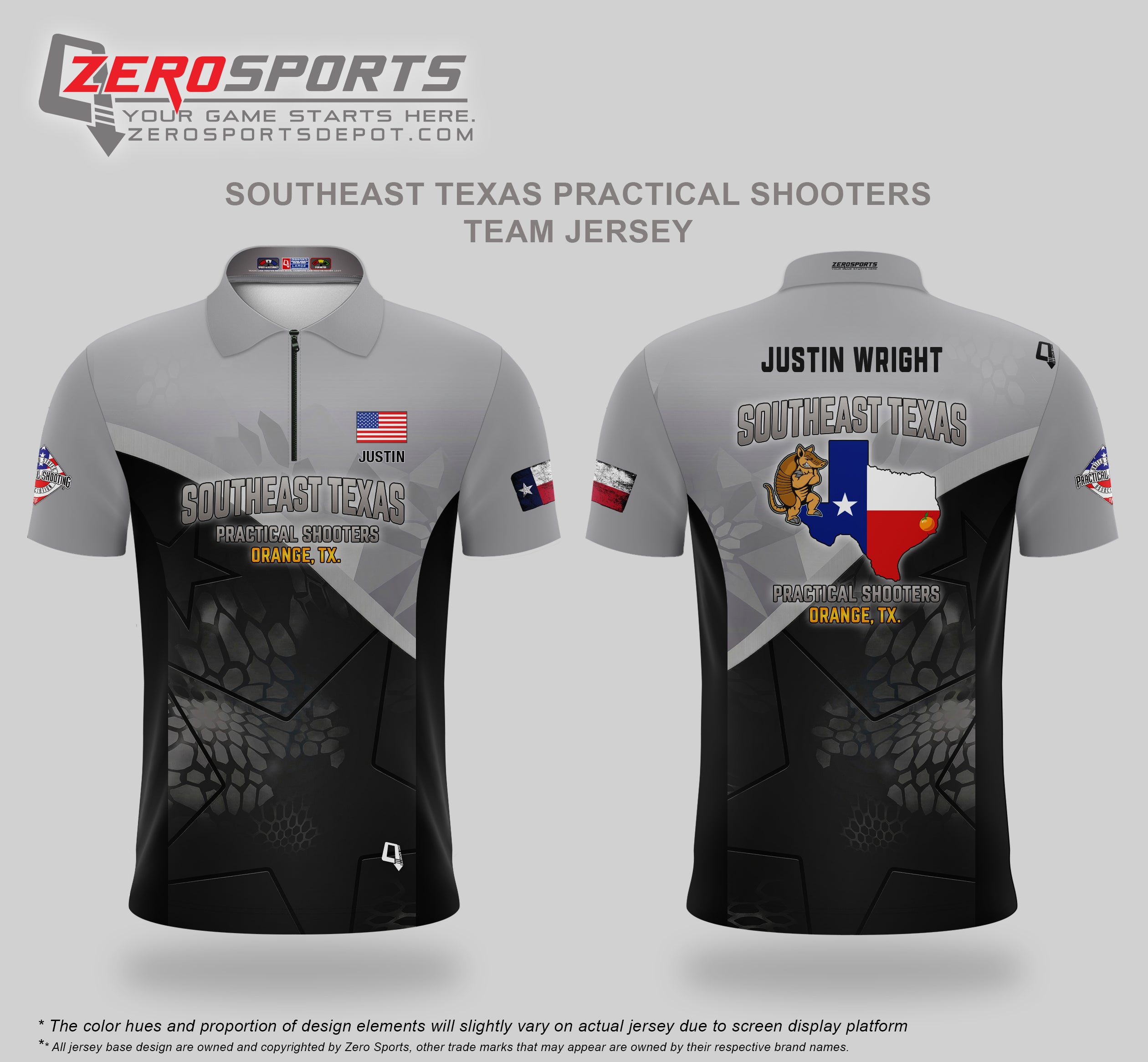 Southeast Texas Practical Shooters Team Jersey