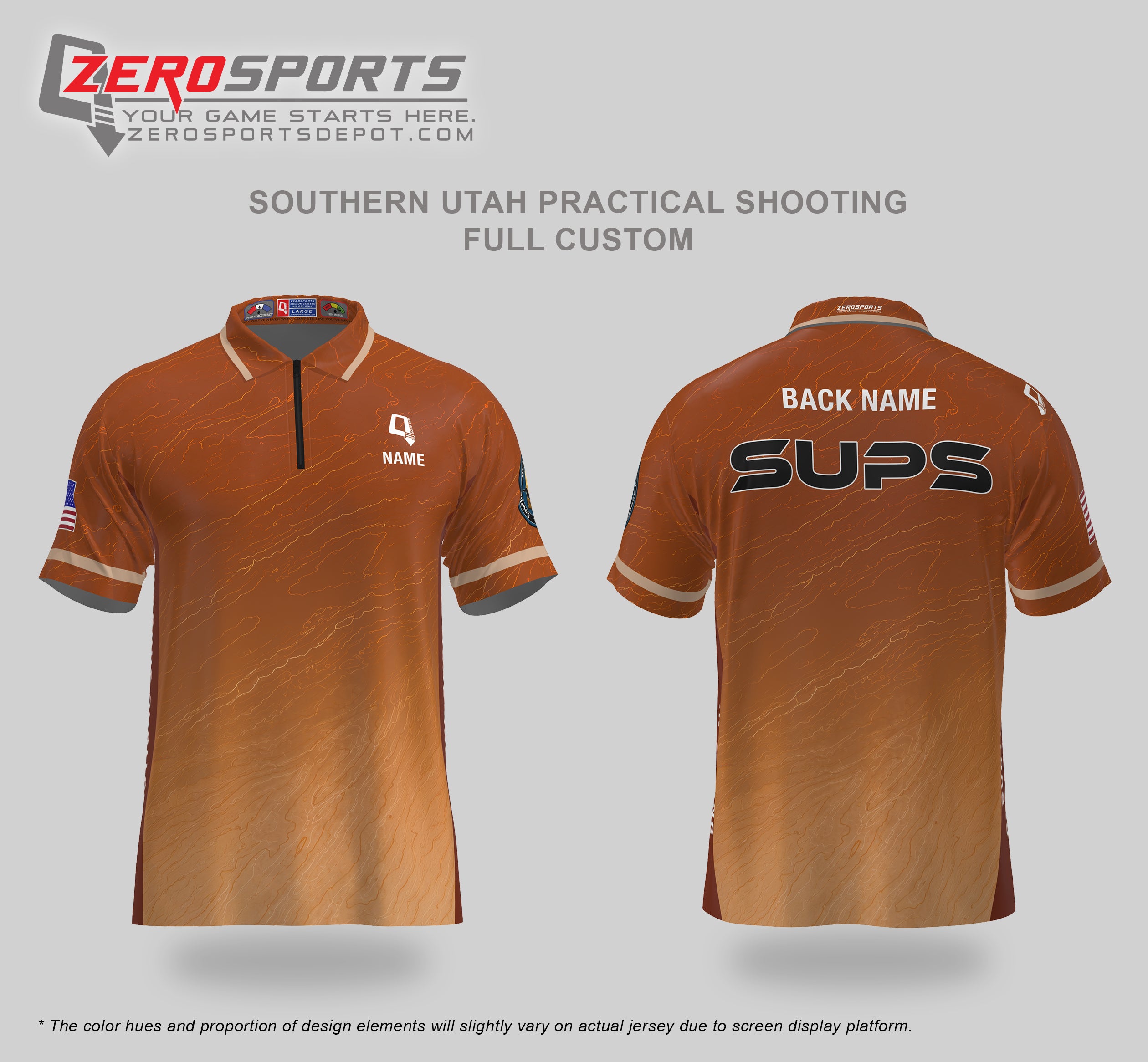 Southern Utah Practical Shooting Inc. Custom Jersey