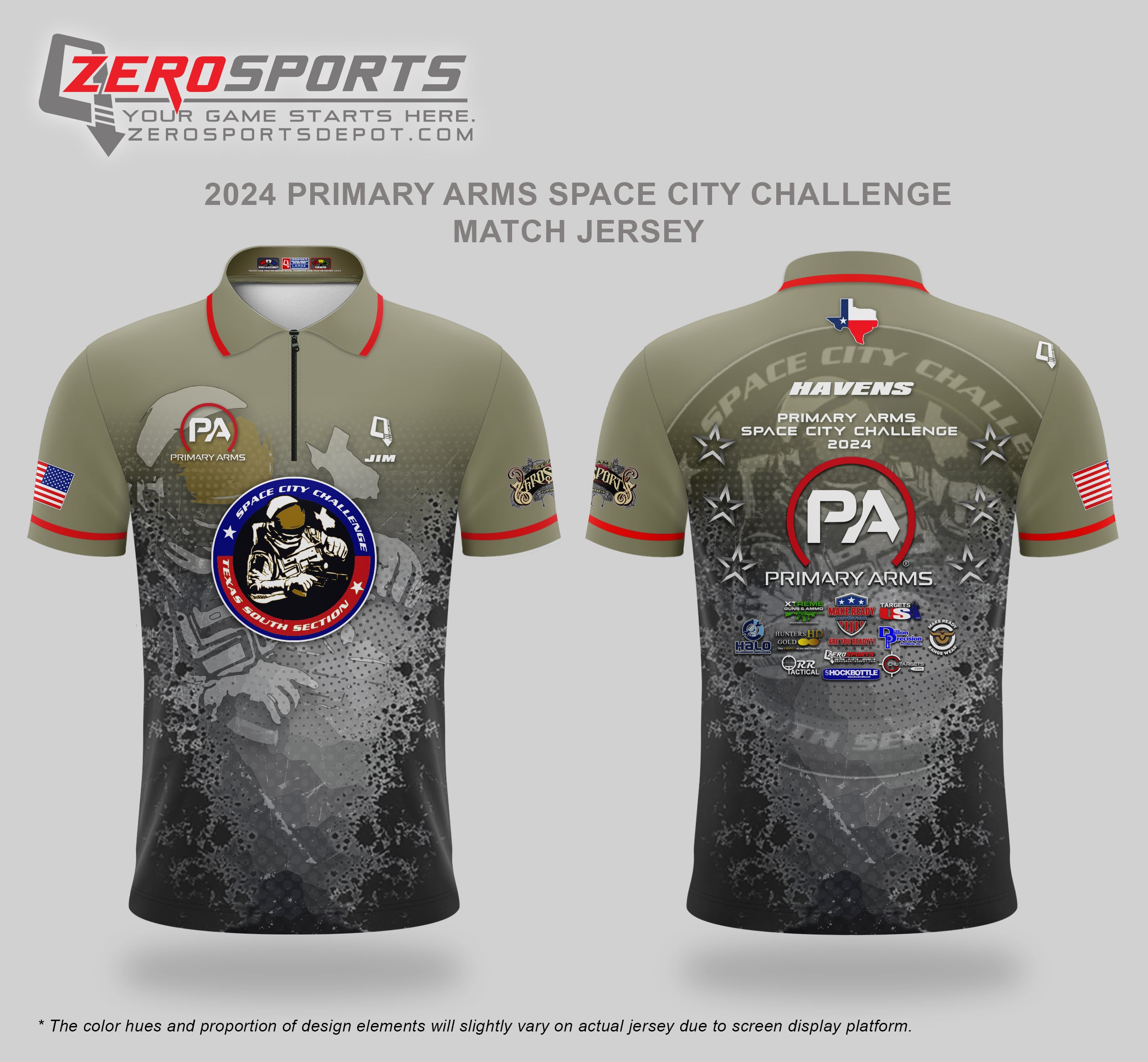 Space City Challenge 2024 Match Jersey. **All orders after 4/22/2024 will be shipped directly to your address after the match.