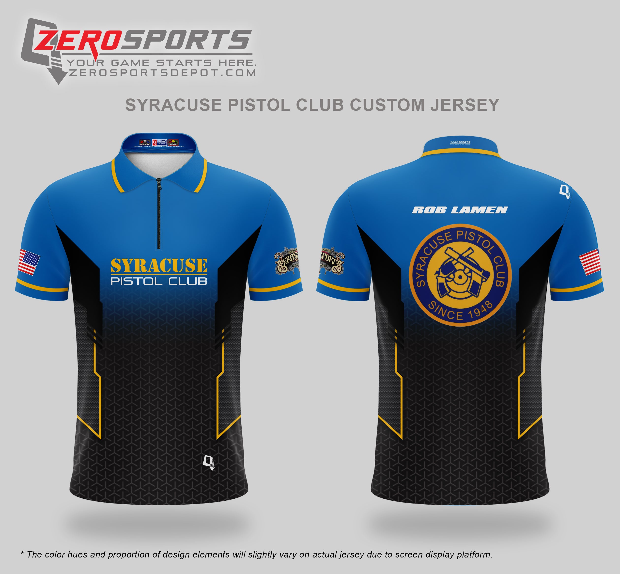 Syracuse Pistol Club Jersey