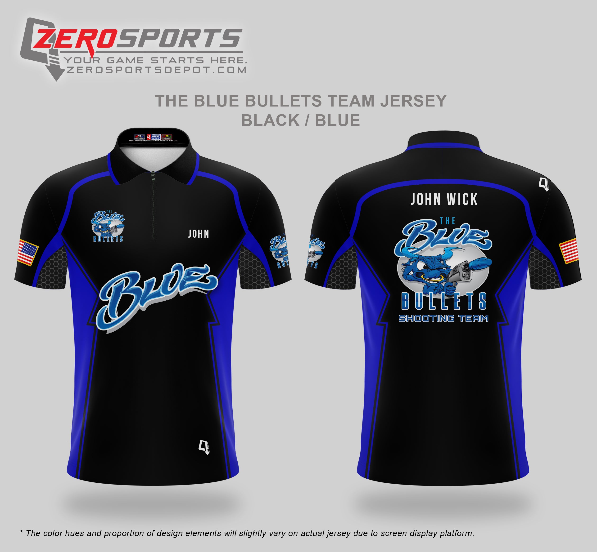 The Blue Bullets Team Jersey