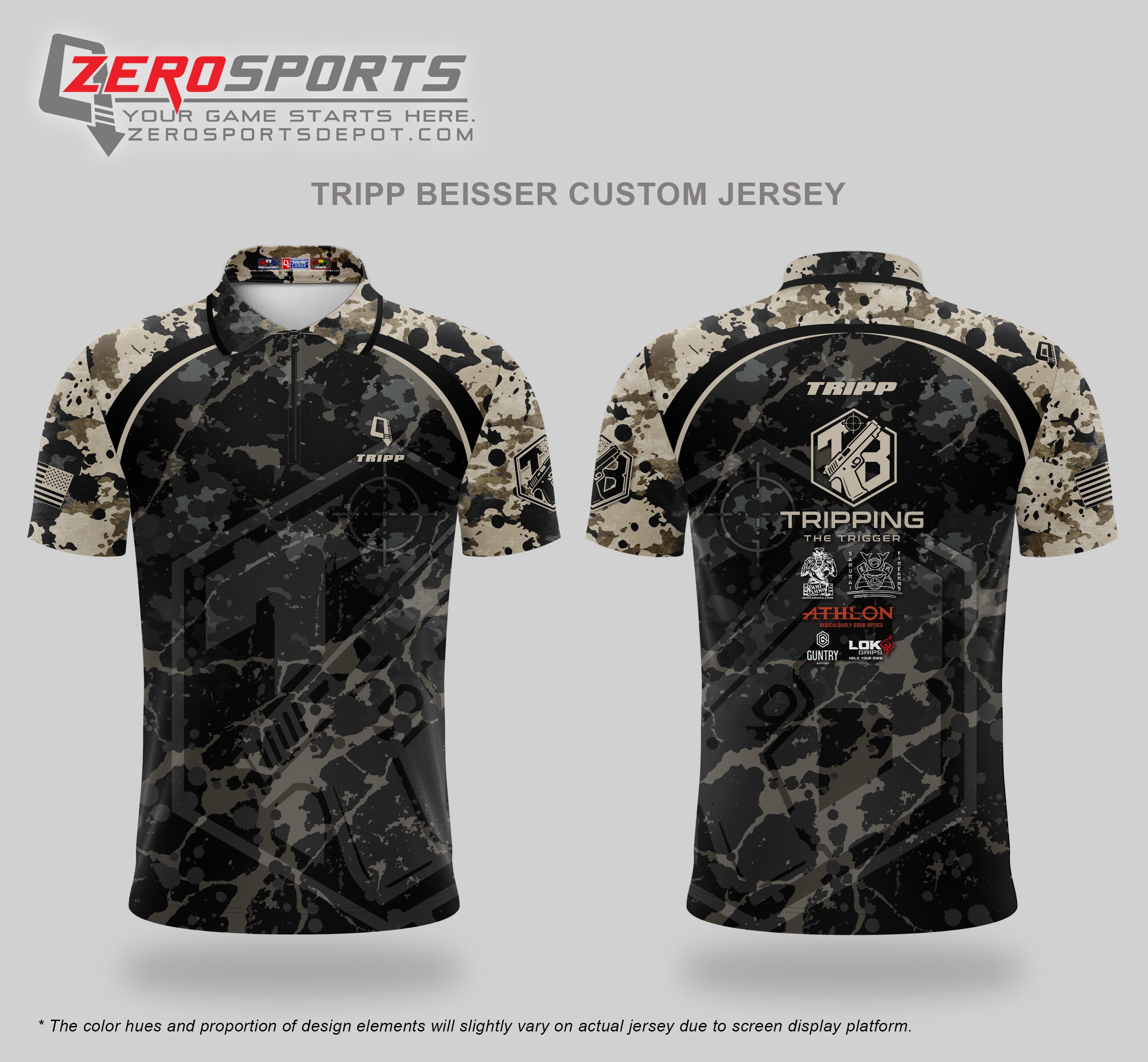Tripp Beisser Custom Jerseys Project Bundle (4pcs MEDIUM/Reg)