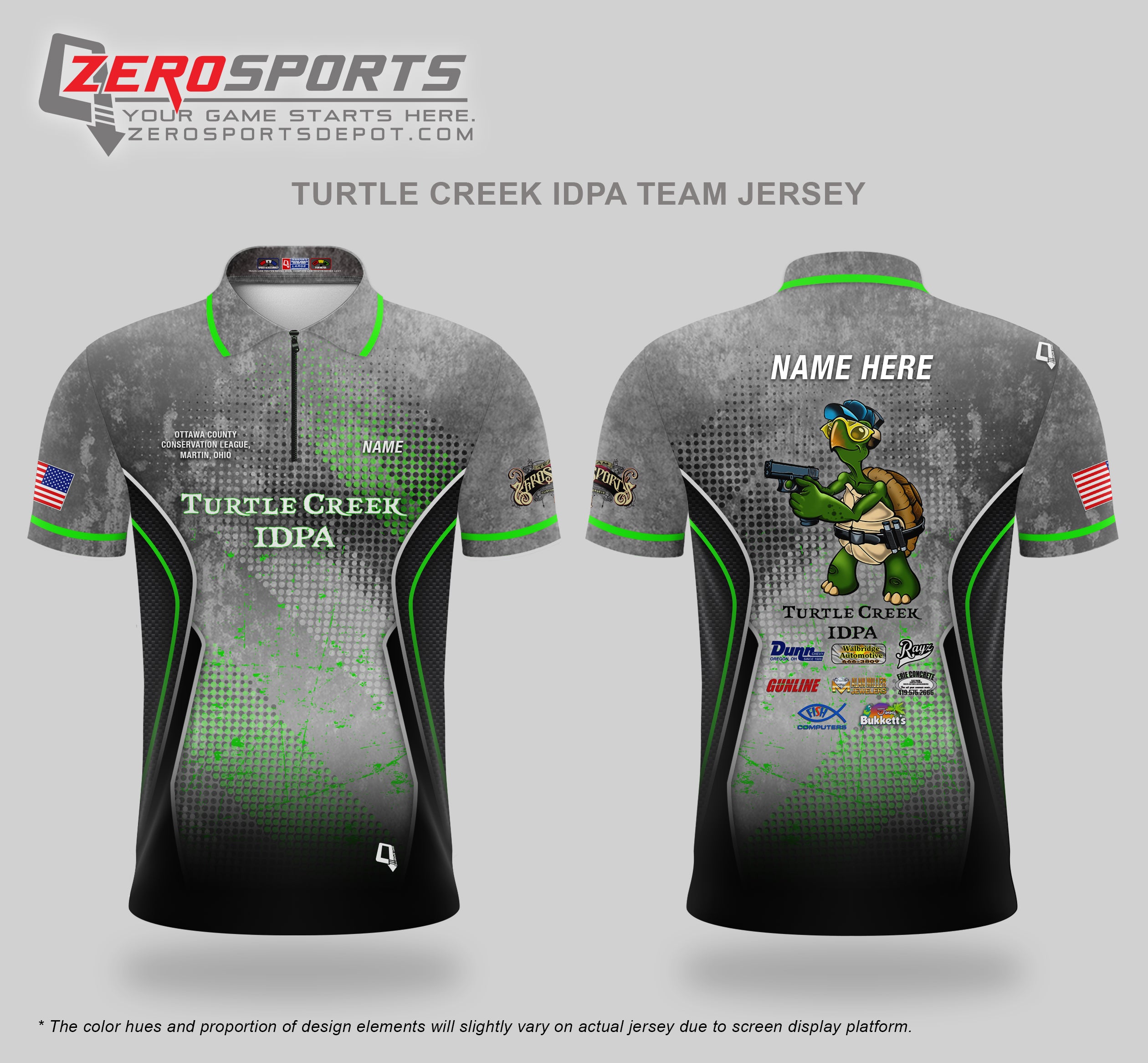 Turtle Creek IDPA Club Jersey