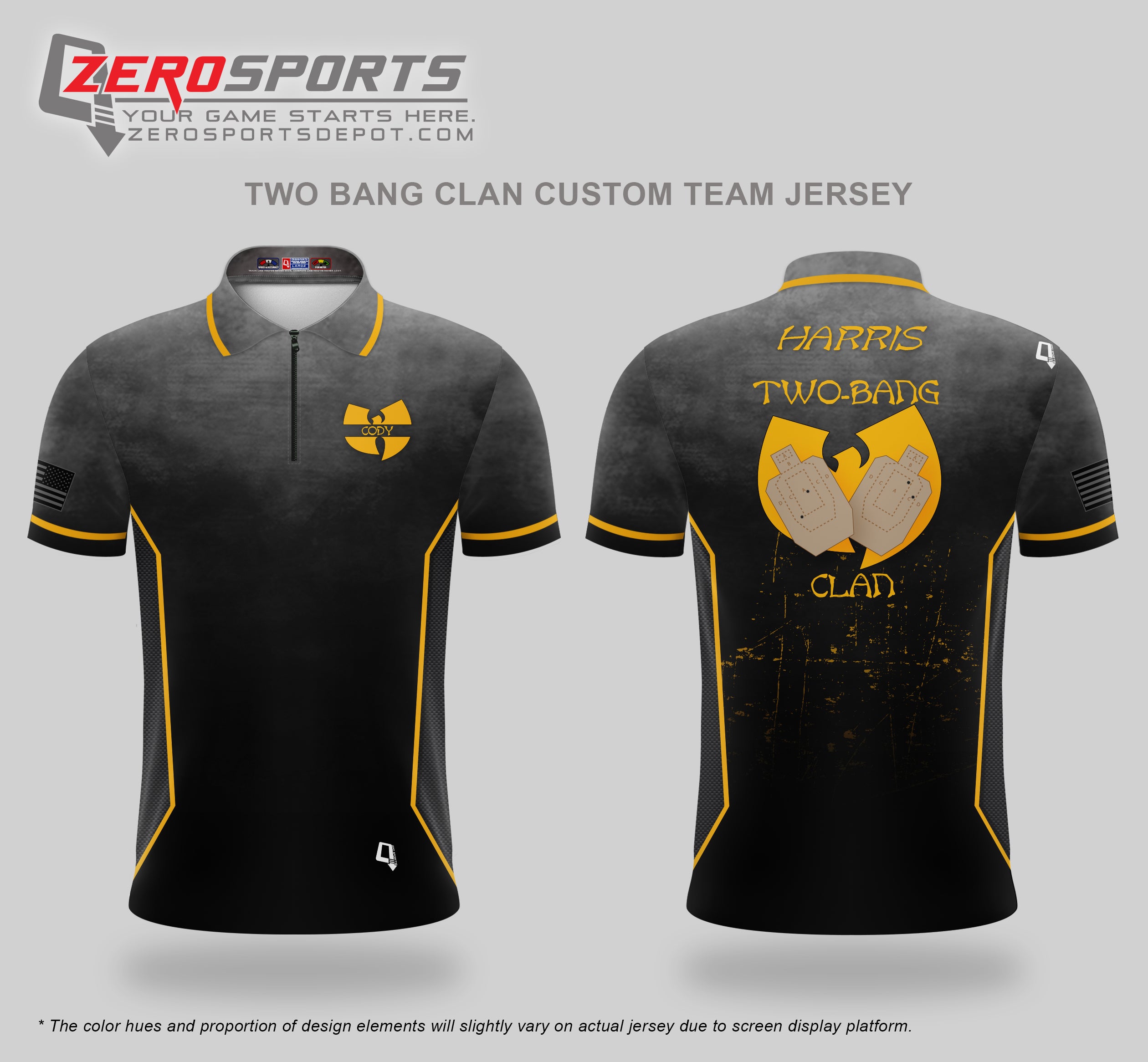 Two-Bang Clan Custom Team Jersey