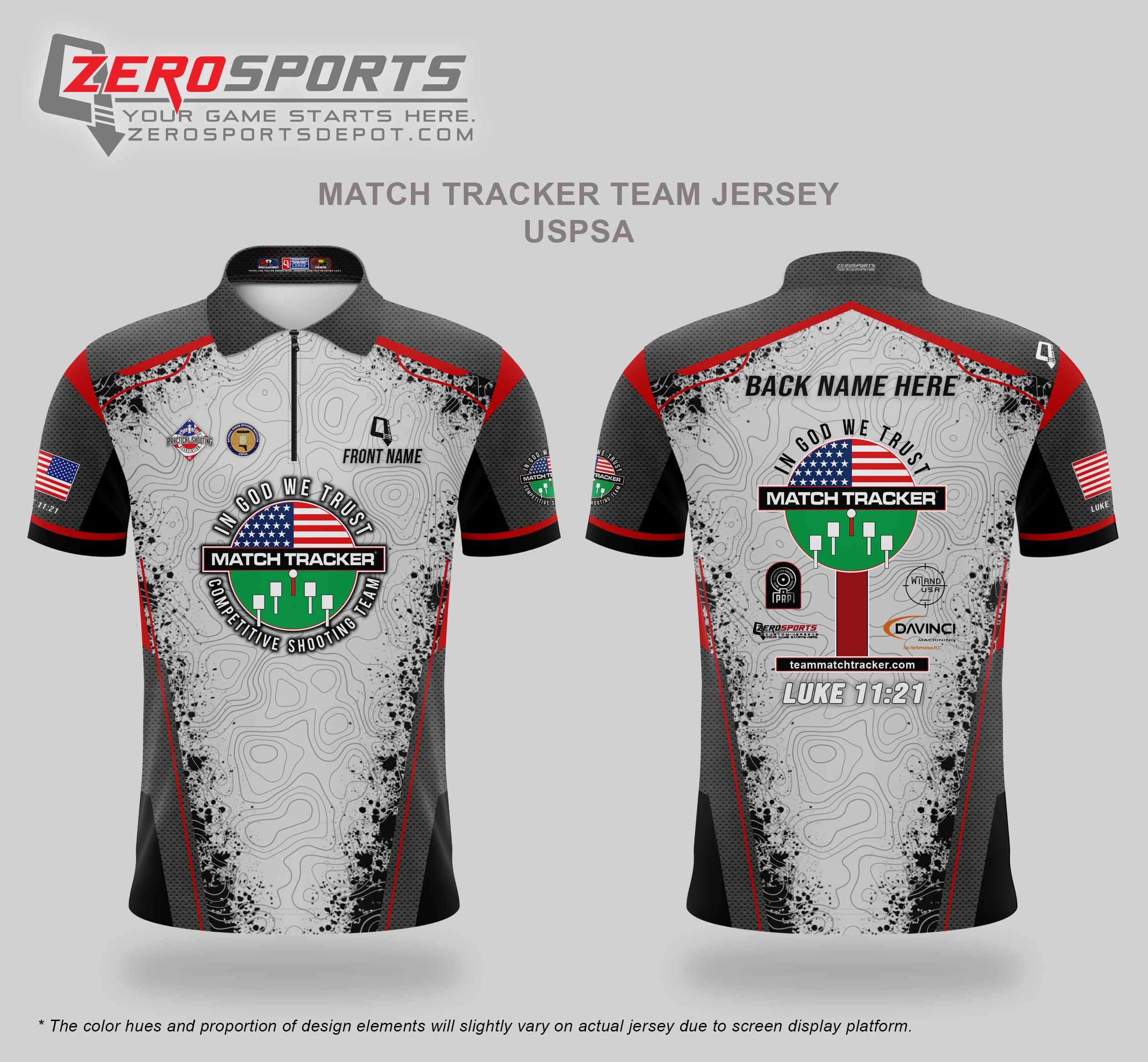 Match Tracker USPSA Jersey