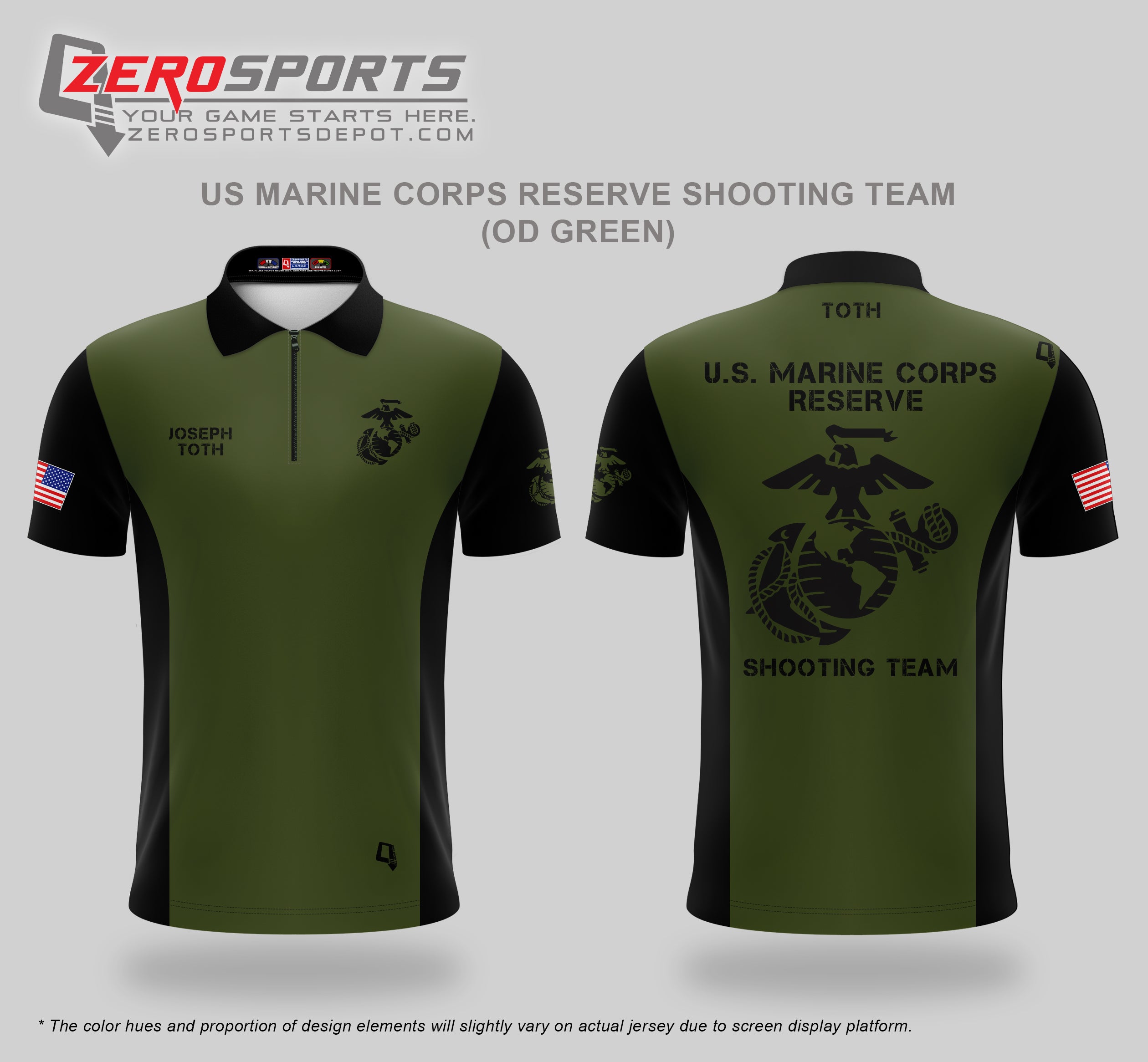 USMC Reserve Shooting Team Jersey