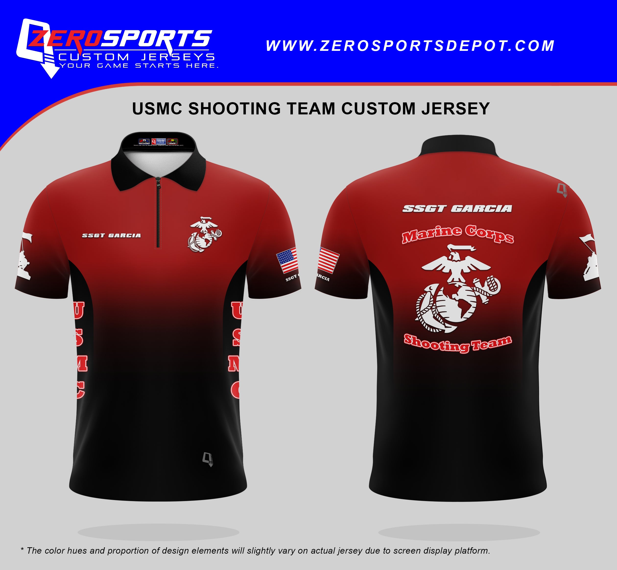 USMC Shooting Team Jersey