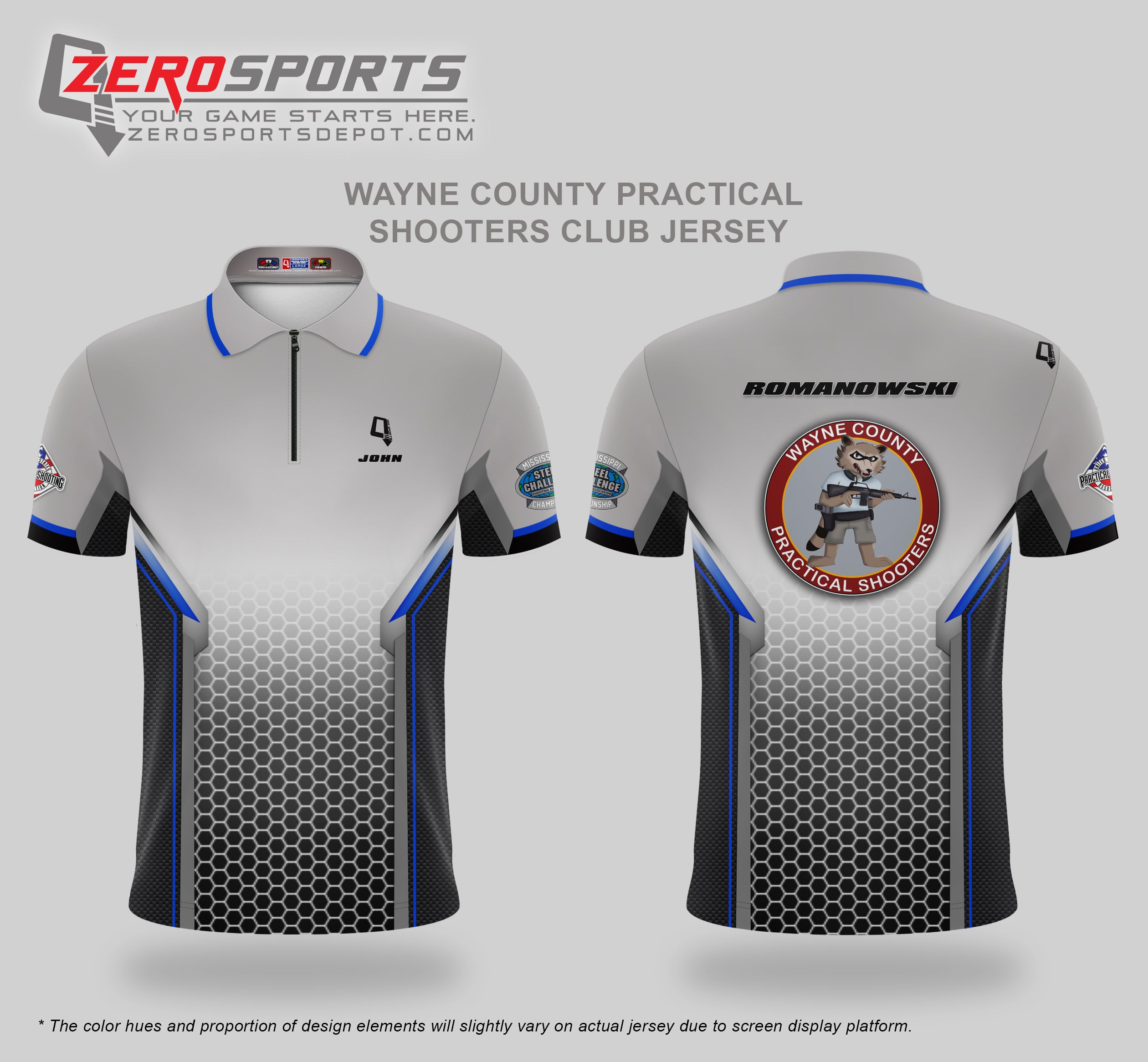 Wayne County Practical Shooters Club Jersey