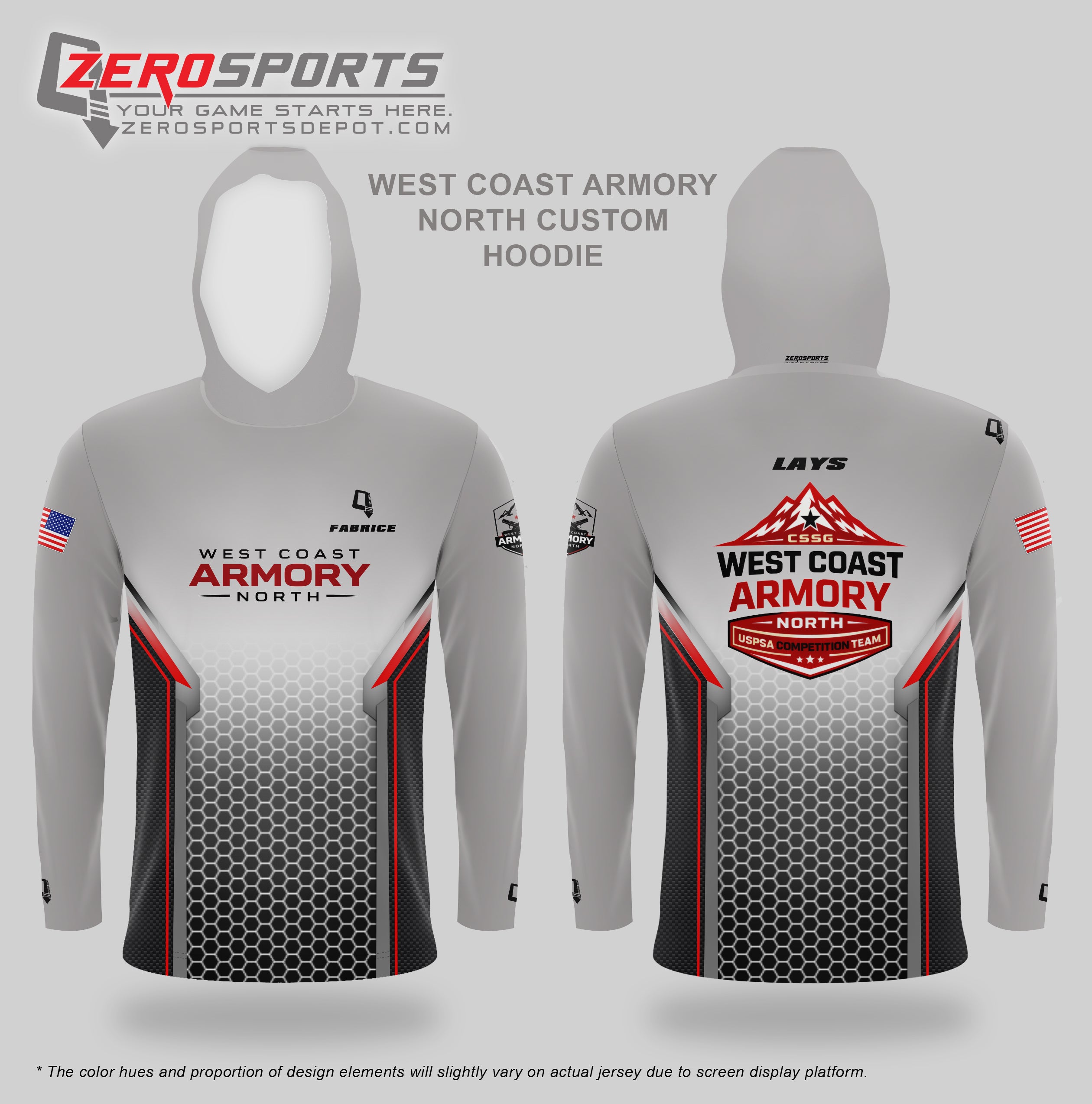 West Coast Armory North Team Jersey (USPSA Competition Team)