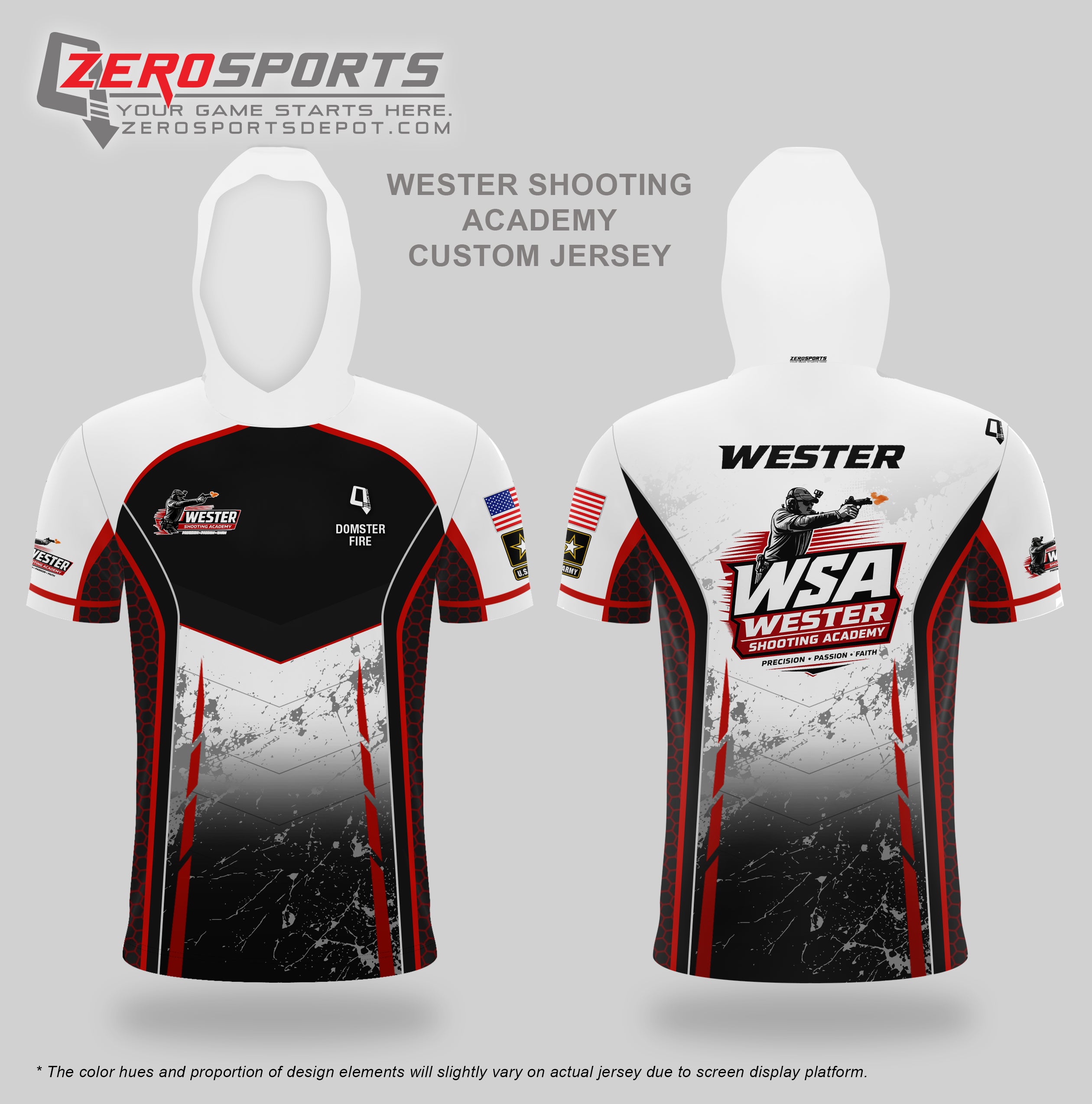 Wester Shooting Academy Custom Jersey