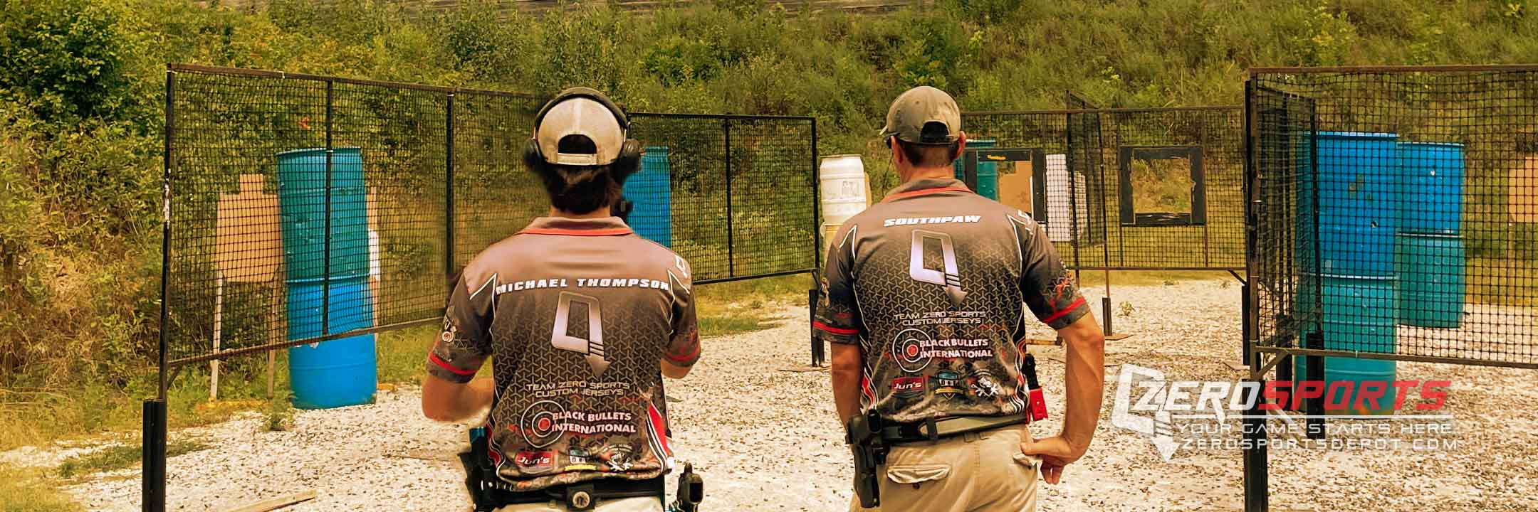 Zero Sports - We can help put your ideas into a custom jersey or you can choose from our wide selection of jersey designs used for USPSA, IDPA, Cornhole, Bowling, Skeet, Trap, Bass Fishing. We also carry Vortex, Trijicon, Glock, CZ, Walther, JP Rifle, bag
