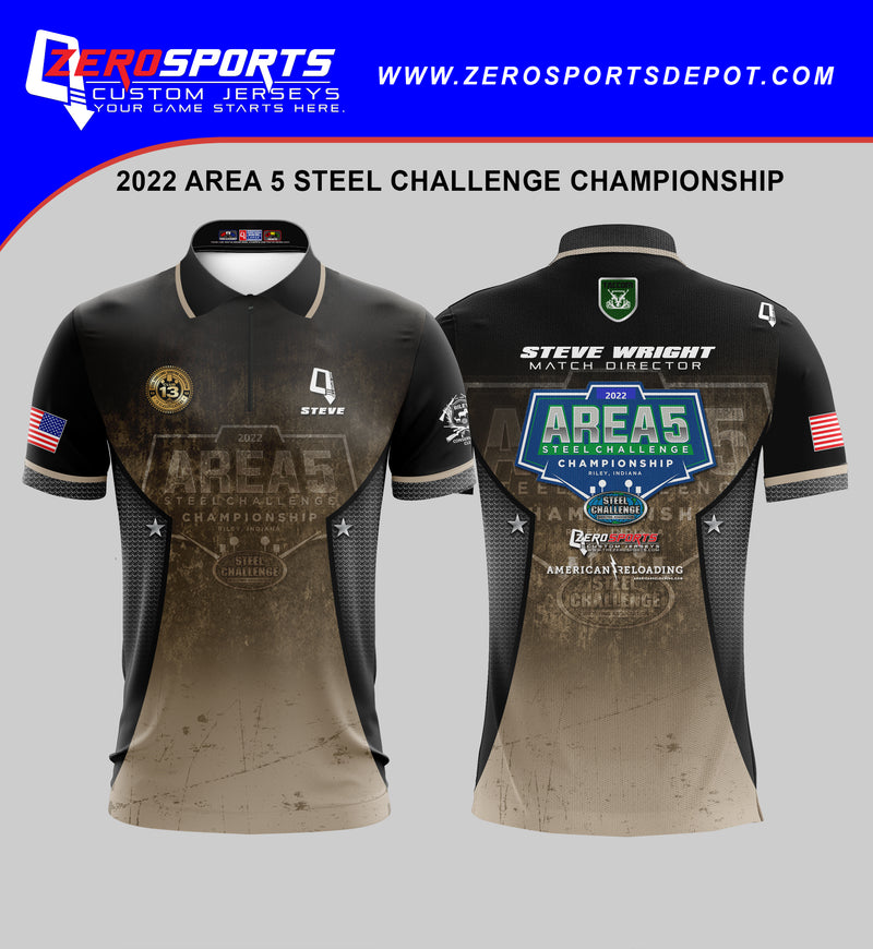 2022 Area 5 Steel Challenge Championship Match Jersey  ***All orders after the match date please see description below