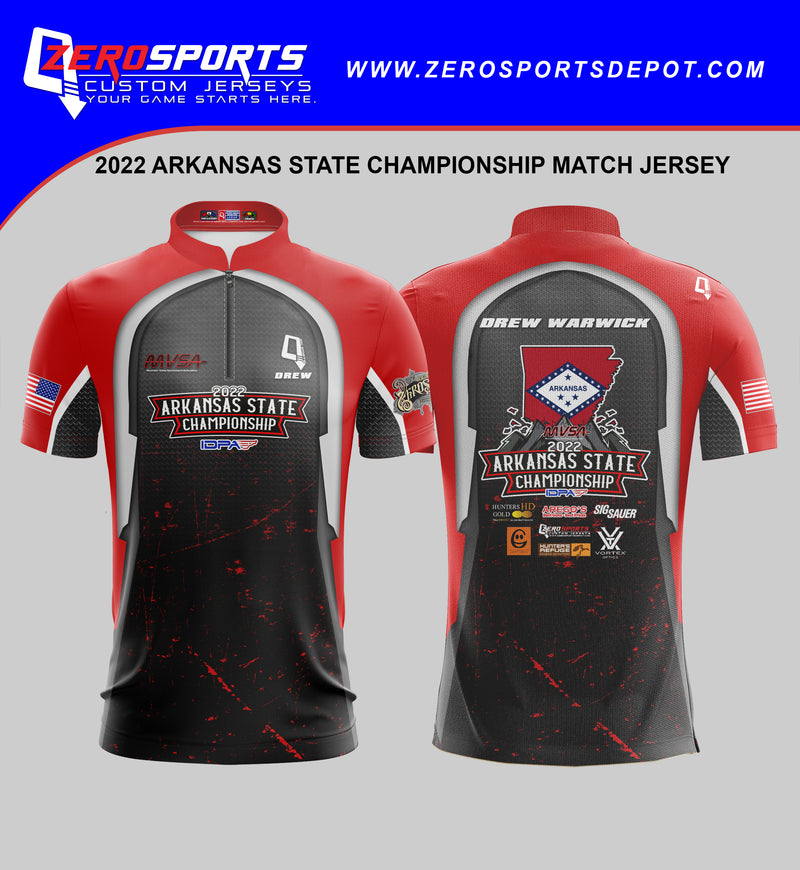 2022 Arkansas State IDPA Championship Match Jersey