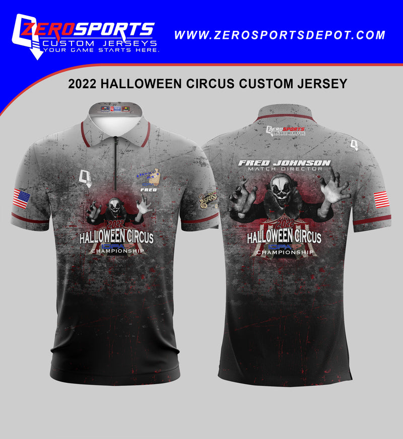 2022 Chasing Zeros Halloween Circus Match Jersey