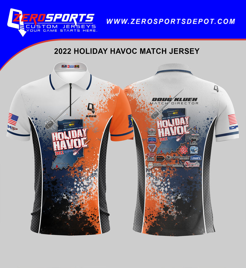 2022 Holiday Havoc IDPA Match Jersey