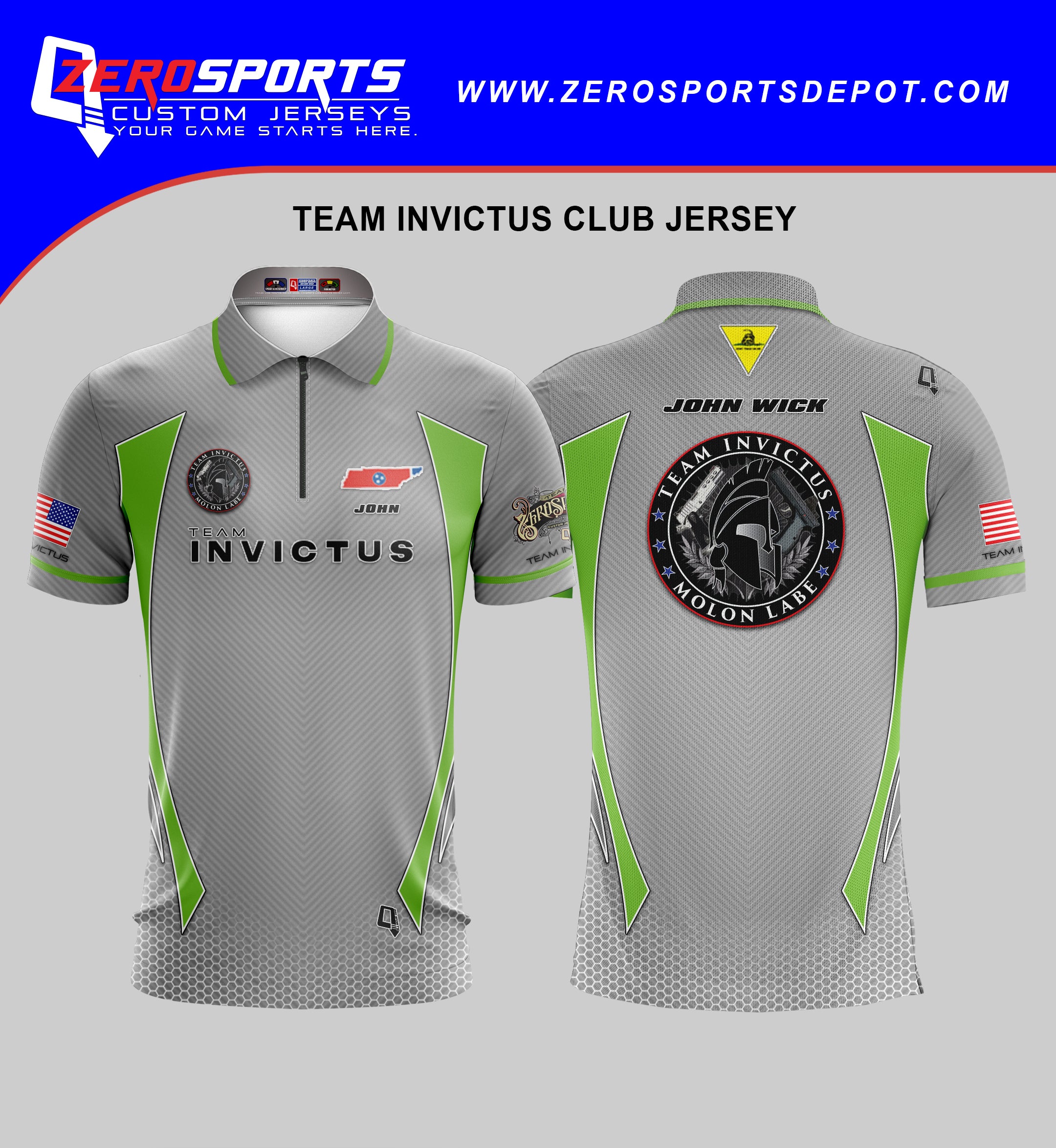 Team Invictus Club Jersey