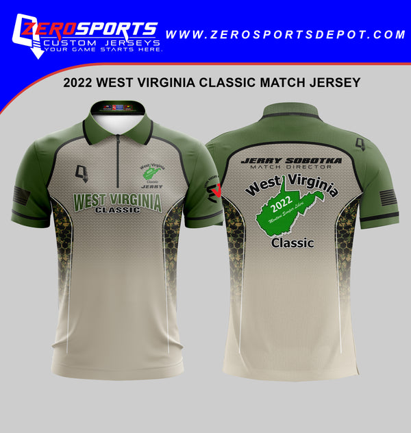 2022 West Virginia Classic Match Jersey  ***All orders after the match date please see description below