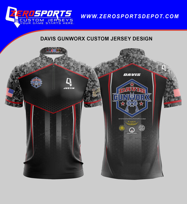 Davis Gunworx Custom Jersey