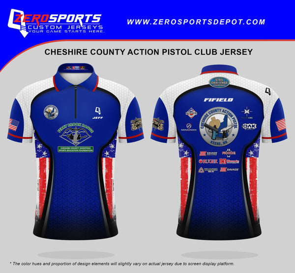 Cheshire County Action Pistol Club Jersey