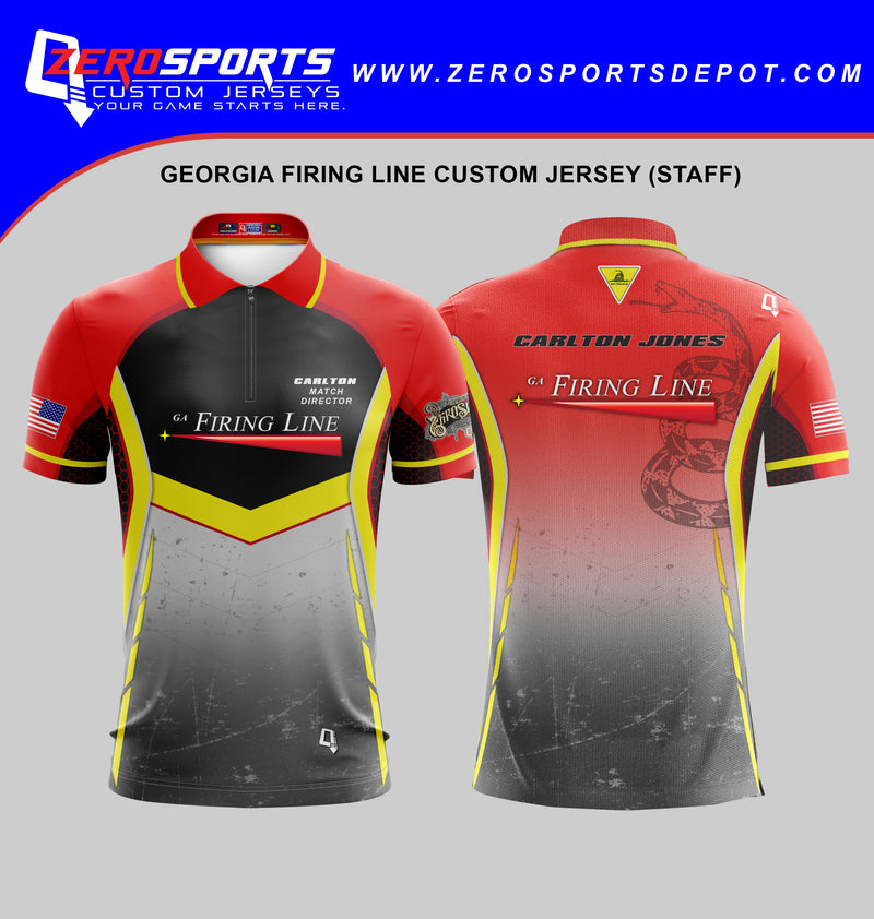 Georgia Firing Line (Staff) Custom Jersey